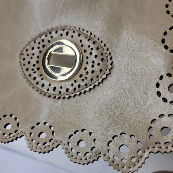 Tan Crossbody Casual Everyday Small Handbag - Picture 3 of 8